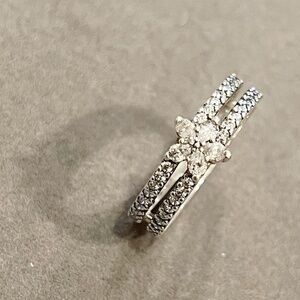 Pandora Sparkling Snowflake Ring